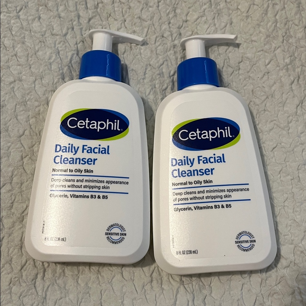 NWT Cetaphil Daily Facial Cleansers
